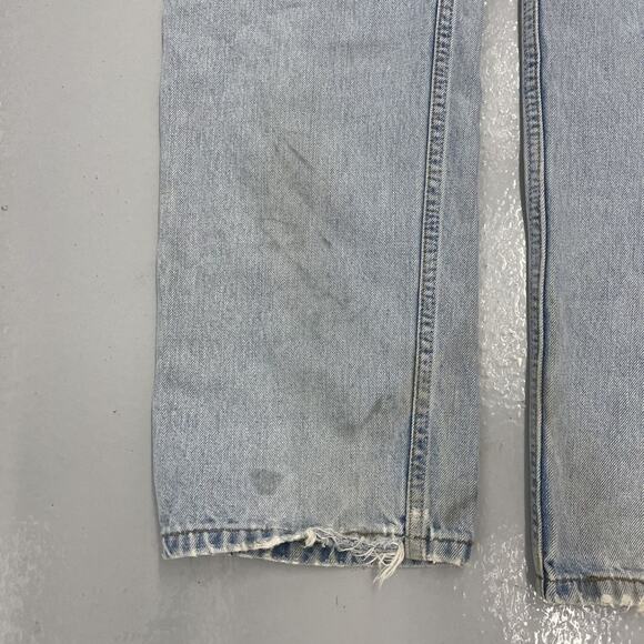 Vintage Y2k Levis's 505 Blue Regular Fit Jeans 32x32 - Picture 4 of 7